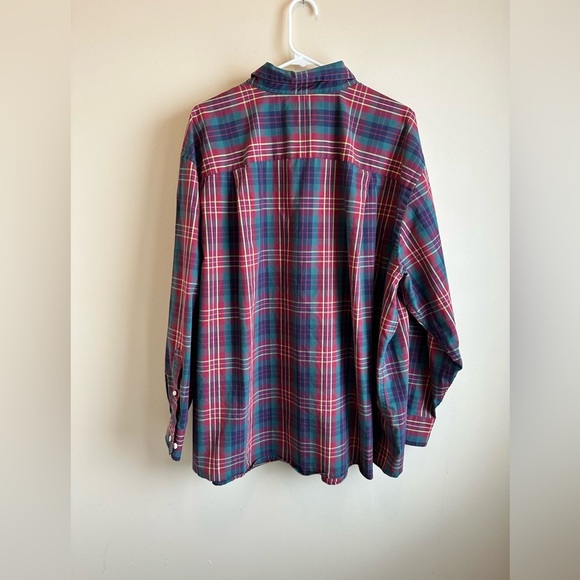 Oak Hill Shirt Men's 2XL Multicolor Long Sleeve Button Up 100% Cotton Pocket - Picture 2 of 12